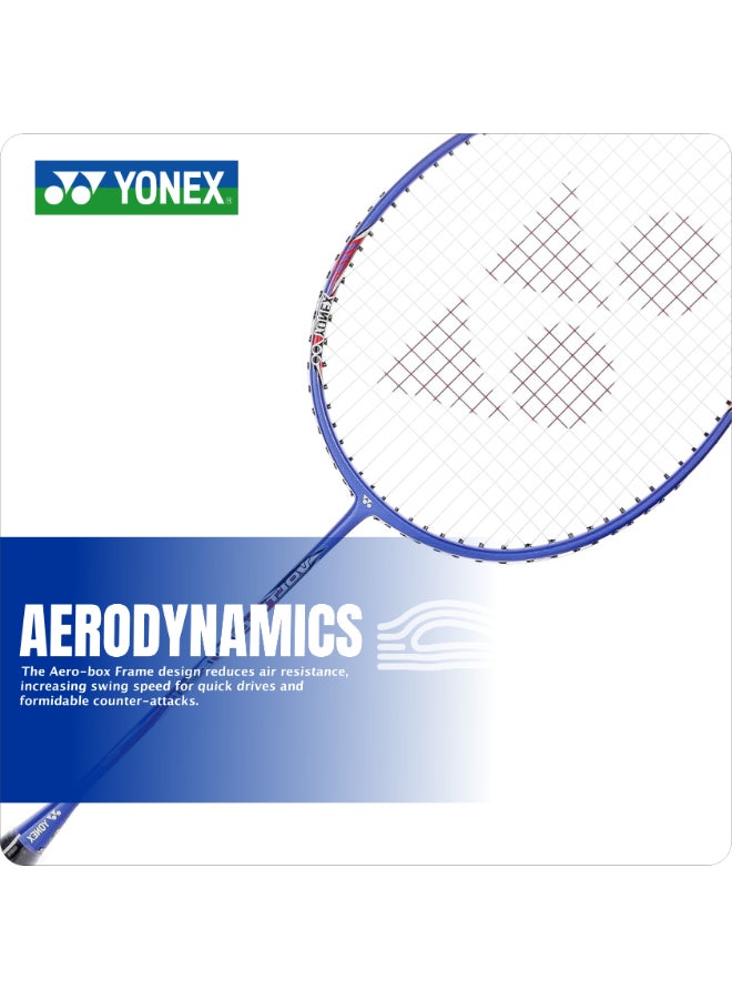 يونيكس مضرب تنس الريشة Yonex Voltric Lite 35i بغطاء كامل - إطار خفيف الوزن وقوي لضربات ساحقة قوية وسرعة تأرجح عالية وأداء شامل - Image 2